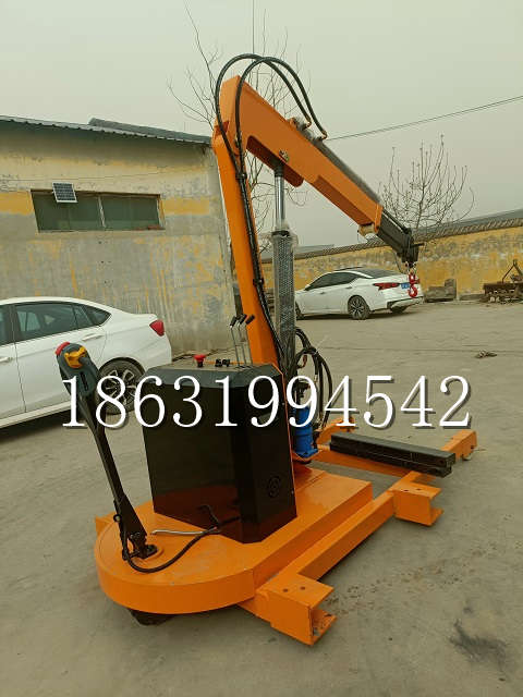 春日乡自卸车厢随车吊 自制轮式四不像起重机 四驱平板吊 5吨 贵盛